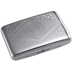 RFID Blocking Credit Card Holder/Protector - Best Metal/Stainless Steel Travel Wallet/Case for Men & Women