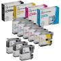 LD Products Compatible Ink Cartridge Replacement for Brother LC103 High Yield (3 Black, 2 Cyan, 2 Magenta, 2 Yellow, 9-Pack)