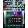 Double Din Android 10.0 Car Stereo 7 Inch Car Radio with Screen 2 Din Car GPS Navigation Head Unit Car Video Player in Dash Autoradio Support Bluetooth USB SD AV Out WiFi 4G Screen Mirroring