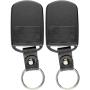KeylessOption Keyless Entry Remote Car Key Fob for 2003 2004 2005 Kia Sorento Kia Sedona PLNBONTEC-T009 (Pack of 2)
