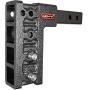 GEN-Y Hitch Mega-Duty Dual Receiver Hitch: Raise or Drop up to 7.5” – 10,000 Pounds Capacity, 1500 Pounds Tongue Weight, GH-304