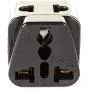 OREI 2 in 1 USA to UK/Hong Kong Adapter Plug (Type G) - 2 Pack, Black