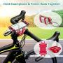 Bike Motorcycle Phone Mount, ANCwear 5-in-1 Portable Phone Holder, Adjustable Silicon Universal Fit Handlebars and Smart Phones Like iPhone Xs Max R X 8 Plus 7 Samsung Bike Motorcycle Phone Mount, ANCwear 5-in-1 Portable Phone Holder, Adjustable Silicon Universal Fit Handlebars and Smart Phones Like iPhone Xs Max R X 8 Plus 7 Samsung