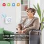 Wireless Caregiver Pager SOS Call Button Nurse Call Alert Caregiver Pager with IP55 Waterproof for Caregiver Alert System Neck Strap Included