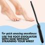 Pedicure Kit Foot Scrubber - The X-Large Ultimate Foot File and Callus Remover Tool | Stainless Steel Surface Heel & Feet Exfoliator | Professional Spa Quality Pumice Stone Rasp Dead Skin Remover