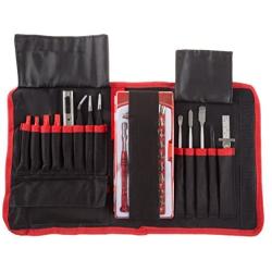 Stalwart - 75-ST6062 Electronic Repair Tech Tool Kit- 70 Piece Set with Precision Screwdriver, Bits, Tweezers and More For Repairing Cell Phone/Tablet/Laptop By