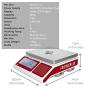 American Fristaden Lab Industrial Counting Scale | Digital Balance for Counting Parts and Coins with 30kg Capacity & 0.5g Accuracy | Electronic Gram Scale | 1YR Warranty