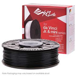 XYZprinting RFPLCXUS01A da Vinci Jr. & Mini Series Filament, PLA (NFC), 600 g, Black