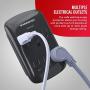 Monster Wall Tap Surge Protector - Power Surge Protector with Wall Mount - Heavy Duty Protection with up to 6 AC - Ideal for Computers, Home Theatre, Home Appliance and Office Equipment