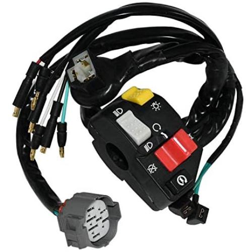 Autu Parts Start Light Kill Switch for Honda TRX 300 TRX300 TRX300EX 1998-2004 Electric Start Kill Head Light Switch 35020-HM3-A00