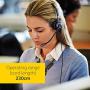 Jabra 2400 II USB DUO CC Wired Headset for Softphone with Noise Cancelling Microphone, Optimized for Unified Communication