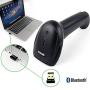 Wireless Bluetooth Barcode Scanner, Symcode Handheld USB CCD Cordless Barcode Scanner with USB Receiver Support Storing Codes Rechargeable Bar Code Reader Long Battery Life