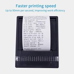 Thermal Receipt Printer 58mm Mini Label Printer Embedded Receipt Thermal Printer TTL + USB Interface High Speed Printing 50-85mm/s