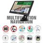 CARRVAS 9 inchs GPS Navigation for Truck & Car Truck GPS Satellite Navigation System with Truck Height Limit Prompt, Prompt Voice Guidance, Poi, Speed Camera Prompt