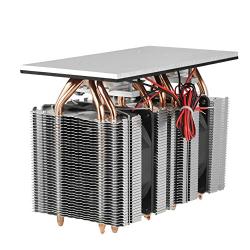 Semiconductor Refrigeration, 12V 240W Electronic Semiconductor DIY Refrigerator Cooler Cooling System Kit 212710