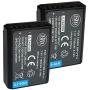 BM Premium 2-Pack of LP-E10 Batteries for Canon EOS Rebel T3, T5, T6, T7, Kiss X50, Kiss X70, EOS 1100D, EOS 1200D, EOS 1300D, EOS 2000D Digital Camera