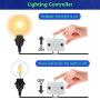 4X Cabinet Door Switch,Cabinet Lamp Switch, Drawers Open on Close Door Applicable to 12V 24V 110V(Wite18 AWG Wire) (Black)