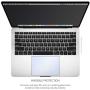 UPPERCASE GhostCover Touch Premium Touch Bar and Trackpad Protector with Matte Finish Compatible with Latest 2020+ MacBook Pro 13'' and Early 2020 Version (2PK)