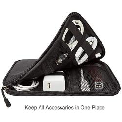 Electronic Organizers Travel Cable Storage, Electronics Accessories Cases for Cable, Charger, Phone, USB, SD Card