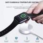 Watch Charger,Wireless Portable Watch Charger, Watch Charging Cable for Watch Series 6 5 4 3 2 1 - White
