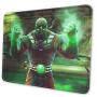 Mortal Kombat Gaming Mouse Mat Pad Custom Professional Mousepad, Stitched Edges, Ideal for Desk Cover, Computer Keyboard, PC and Laptop (11.81 X 9.84 X 0.18inches)