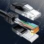 Ethernet Cable, 25 Feet. Cat 6 (2 Pack) High Speed LAN Network, Internet Cord RJ45. 25Ft Cat6, Black, Cables Pure Copper, UL
