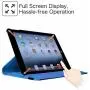 Fintie Rotating Case for iPad 4 3 2 (Old Model) 9.7 inch Tablet - 360 Degree Rotating Smart Stand Protective Cover Auto Wake/Sleep for iPad 4th Gen Retina Display, iPad 3 & iPad 2, Blue