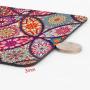 Marphe Mouse Pad Mousepad Non-Slip Rubber Gaming Mouse Pad Rectangle Mouse Pads for Computers Laptop (Mandala Flower)