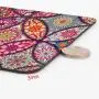 Marphe Mouse Pad Mousepad Non-Slip Rubber Gaming Mouse Pad Rectangle Mouse Pads for Computers Laptop (Mandala Flower)