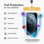 Mpow 097 Universal Waterproof Case, IPX8 Waterproof Phone Pouch Dry Bag Compatible for iPhone 11/11 Pro Max/Xs Max/XR/X/8/8P Galaxy up to 6.8'', Phone Pouch for Beach Kayaking Travel or Bath (2 Pack)