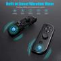 KDD Joy-Pad Controller Compatible with Nintendo Switch Joy Controllers Wireless Replacement Buit-in Wake up Fuction for Switch (L/R) Black