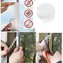 Emoly Silicone Seal Strip, 8M/26ft Self Adhesive Door Strip Bottom for Doors Silicone Sealing Sticker Adhesive for Doors and Windows Gaps of Anti-Collision Silicone (25MM, Transparent)