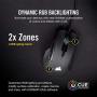 Corsair Ironclaw RGB - FPS and MOBA Gaming Mouse - 18,000 DPI Optical Sensor - Backlit RGB LED, Black