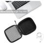 ProCase MacBook Power Adapter Bag Accessories Organizer, Portable Storage Carrying Bag for Apple MacBook MagSafe/MagSafe 2 Power Adapter, Magic Mouse, Earphones and USB Flash Disk –Black