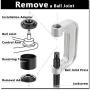 Heavy Duty Ball Joint Press & U Joint Removal Tool Kit with 4wd Adapters, for Most 2WD and 4WD Cars and Light Trucks (BK)