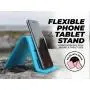 iFLEX Cell Phone Stand and Tablet Stand for Air Travel, Work and Home – Flexible Phone Holder is The Perfect iPhone Stand and Holds Any Mobile Device – Non-Slip Grip, Strong and Durable