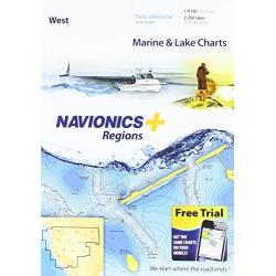 Navionics Plus Regions West Marine and Lake Charts on SD/MSD