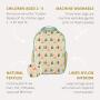 SoYoung Olive Fox Toddler Backpack | Preschool & Kindergarten Bookbag | Lightweight & Durable | Machine Washable | PVC, Phthalate, Lead & BPA Free