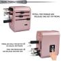 Power Plug Adapter - International Travel (w/5 USB Ports and USB Type C)- Work 150+ Countries - 220 Volt Adapter - Travel Adapter - Type C A G I A/C - UK Japan China Europe