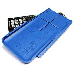 EZ Graphing Blue Hard Slide Cover for TI 84 Plus CE (See Description for Details)