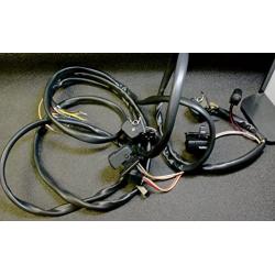60'' Harley Davidson Handlebar Wiring Harness & Black Switch Kit 84135 1996-2006