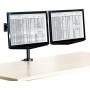 Fellowes Professional Series Depth Adjustable Dual Monitor Arm (8041701), Black