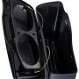 Moto Onfire Saddlebag Speaker Lids, Dual 6x9 inch, Vivid/Glossy Black, Audio Lid Fit for 2014 2015 2016 2017 2018 2019 2020 Harley Touring Road Glide, Street Glide Special