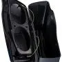 Moto Onfire Dual 6x9 inch Speaker Lids, Amber Whiskey, Saddlebag Lids Fit for Harley Touring Street Glide Hard Saddlebags 2014 2015 2016 2017 2018 2019 2020
