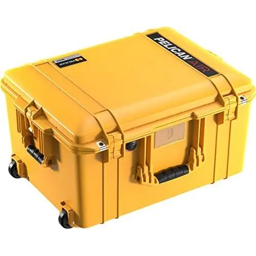 Pelican 1607AIRNF No Foam Air 1607 Case, Yellow (016070-0010-240)