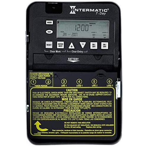 Intermatic ET1725C Time Switch, Gray