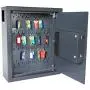 DuraBox 40 Keys Steel Safe Cabinet with Digital Lock - Electronic Key Safe with Drop Slot for Key Returns and Safe Storage (Dark Grey)