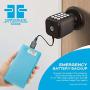 TURBOLOCK TL-111 PRO Smart Door Lock | Send eKeys w/ App | Keypad Door Knob-Styled Keyless Entry | Digital Security w/ Backup Keys & Emergency Power Port (Bronze)