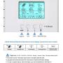 MPPT Charge Controller 60A amp, 12V 24V Auto 60A Solar Panel Charge Regulator, Max 100V Input with LCD Display for Lead-Acid Sealed Gel AGM Flooded Lithium Battery (60A MPPT)