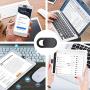 Camera Cover 6 PCS， Webcam Cover Slide，Ultra-Thin Webcam Cover Slide for Laptop, MacBook, PC, Cell Phone and More Accessories，Protect Your Privacy and Security